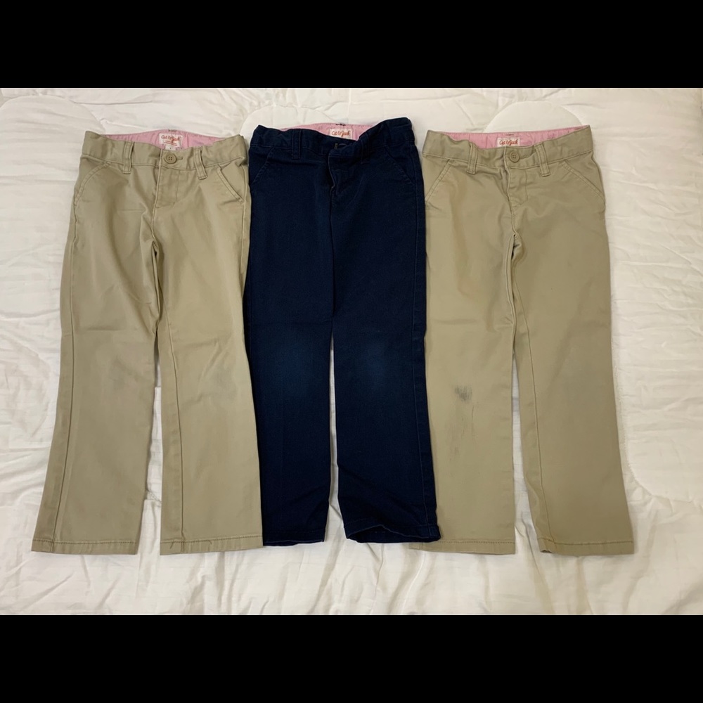 Cat&Jack School Uniforms Pants Sz 5T